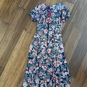 For love and lemons flora maxi dress